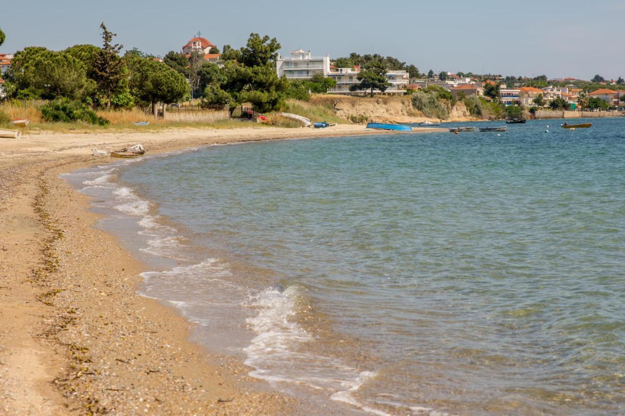 Chalkidiki Beachfront Apartment ネア・イラクリア エクステリア 写真